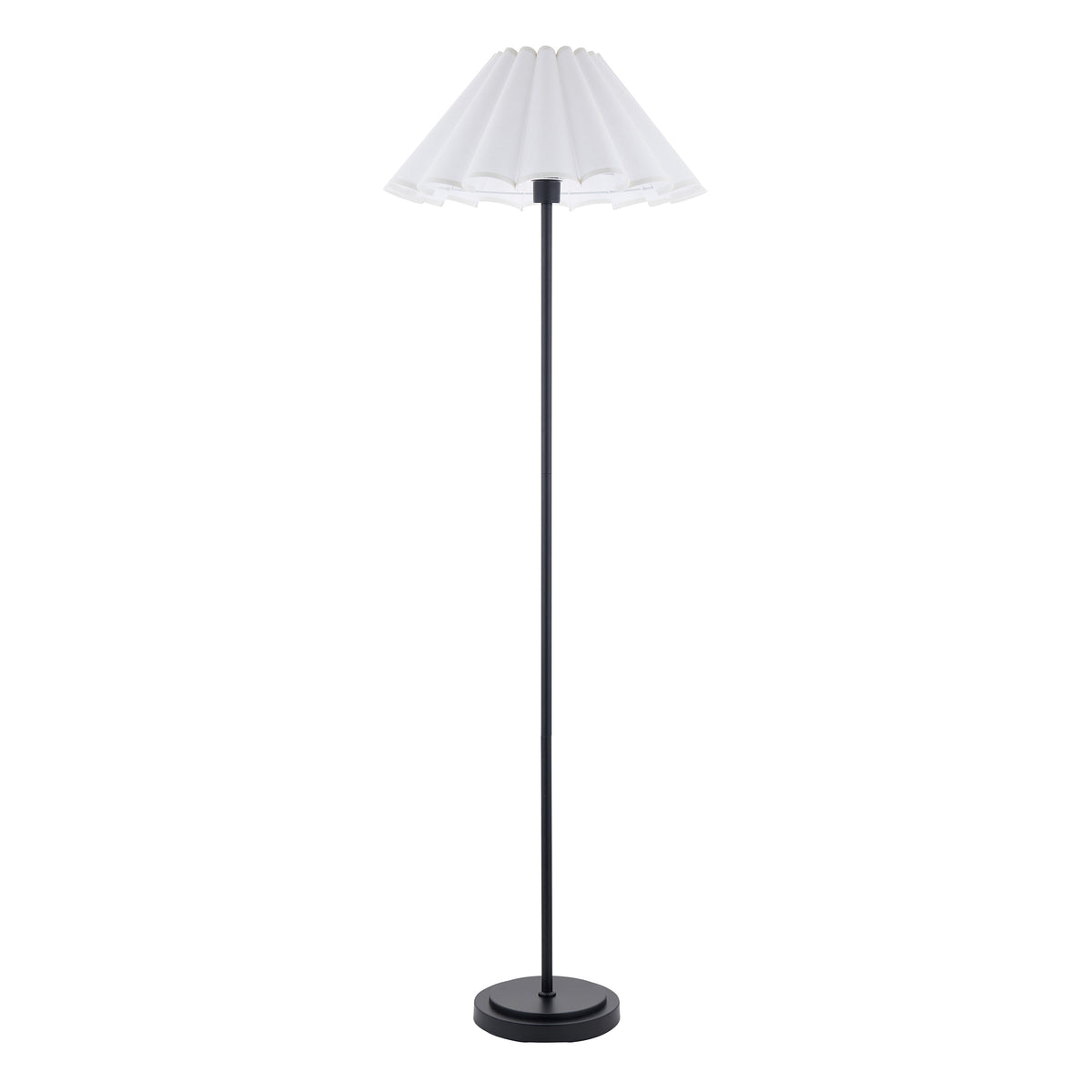 125416 Arlo & Ayla 53cm Floor Lamp Black
