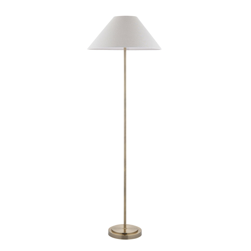 125419 Arlo & Avalon 52cm Floor Lamp Brass