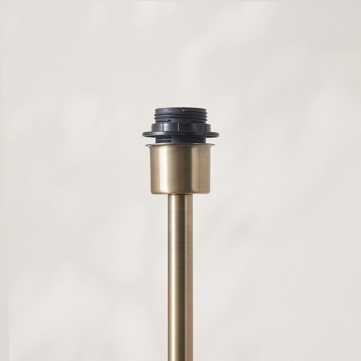 125422 Arlo & Rattan 52cm Floor Lamp Brass