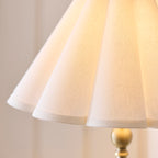 125427 Sylvie Table Lamp Brass White