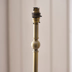 125427 Sylvie Table Lamp Brass White
