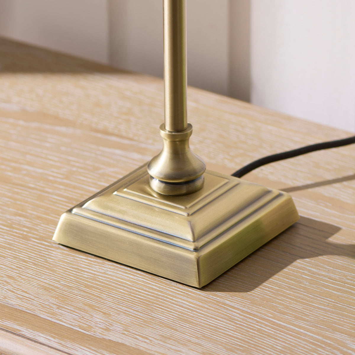 125427 Sylvie Table Lamp Brass White