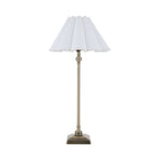 125427 Sylvie Table Lamp Brass White