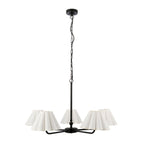 125430 Sylvie 5 Light Pendant Black
