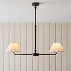 125432 Sylvie 2 Light Pendant Black