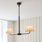 125432 Sylvie 2 Light Pendant Black