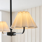 125432 Sylvie 2 Light Pendant Black