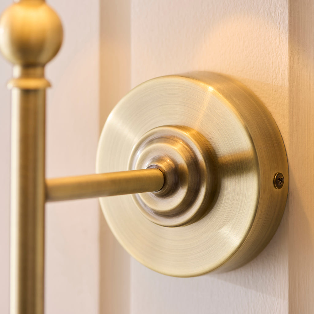 125440 Jericho Wall Light Brass