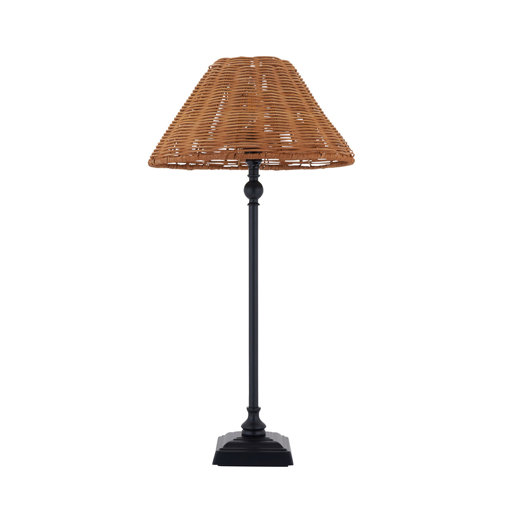 125441 Jericho Table Lamp Black
