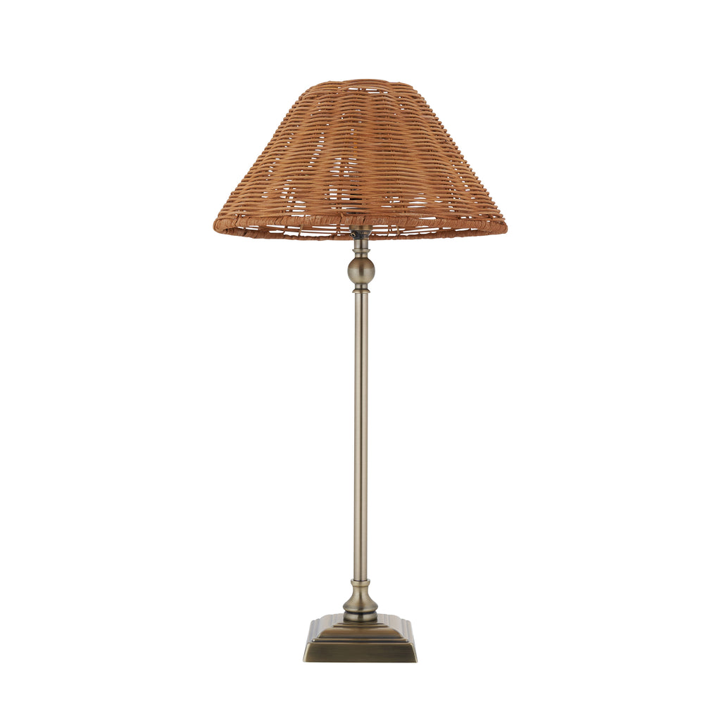 125442 Jericho Table Lamp Brass