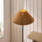 125443 Jericho Floor Lamp Black