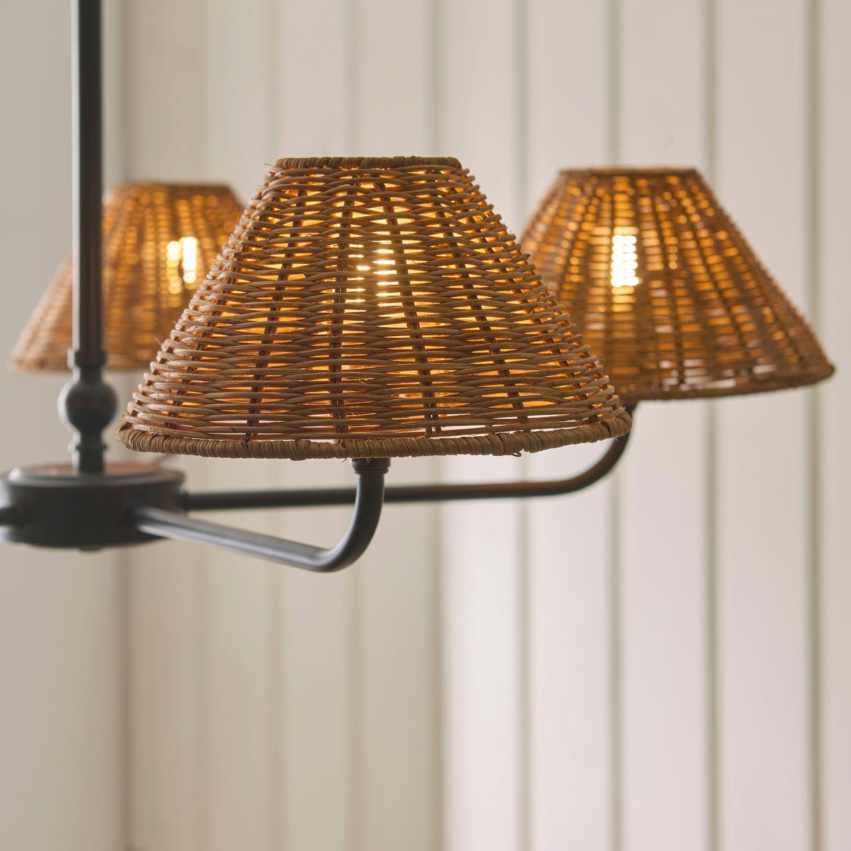 125445 Jericho 5 Light Pendant Black