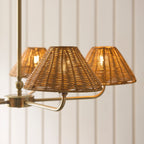 125446 Jericho 5 Light Pendant Brass