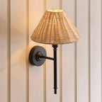 125449 Jericho Wall Light Black