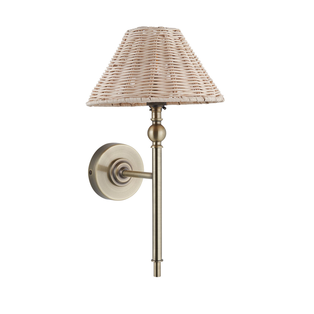 125450 Jericho Wall Light Brass