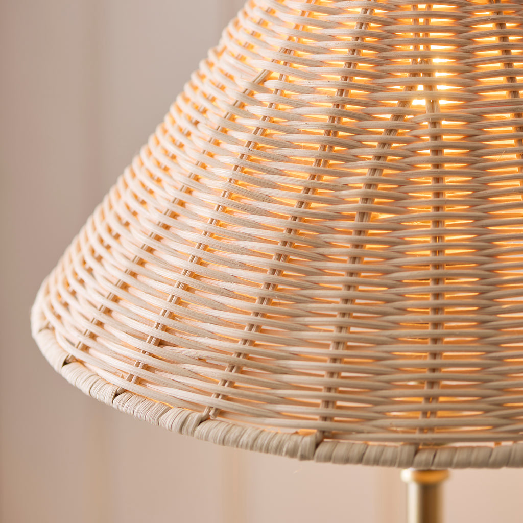 125452 Jericho Table Lamp Brass