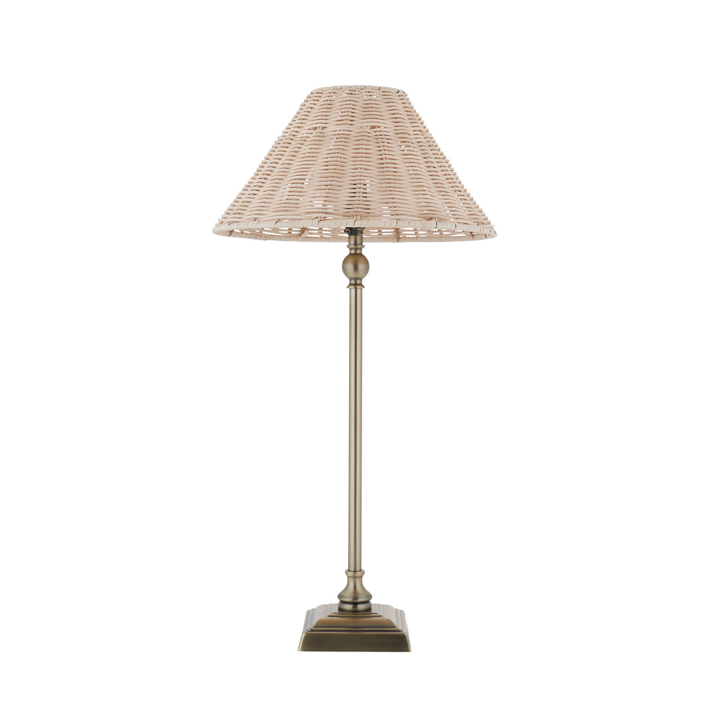 125452 Jericho Table Lamp Brass