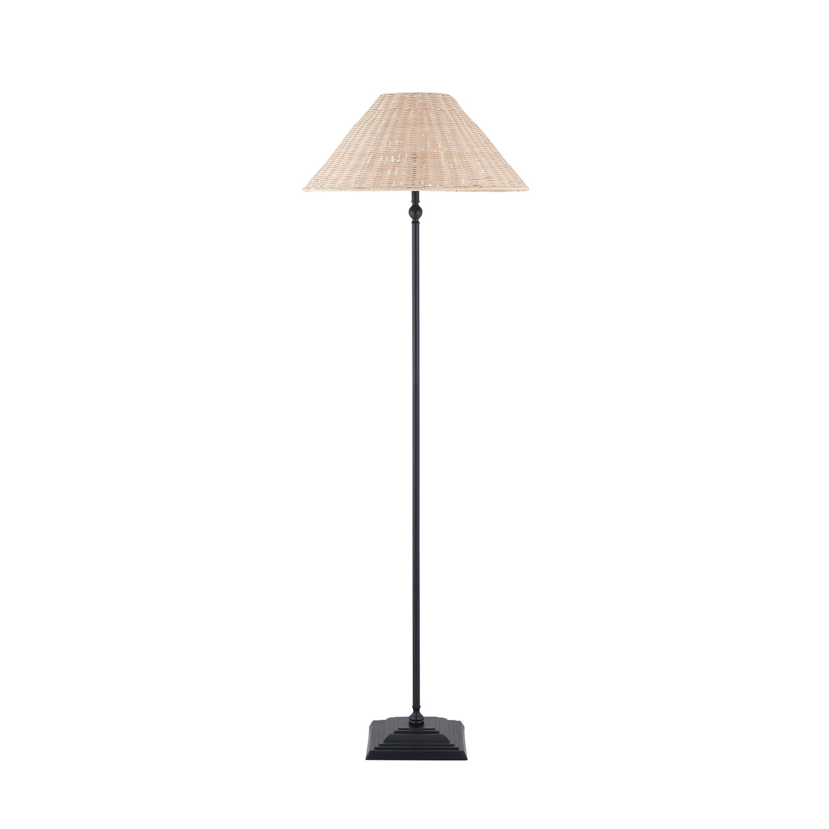 125453 Jericho Floor Lamp Black