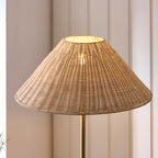 125454 Jericho Floor Lamp Brass