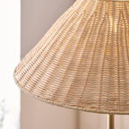 125454 Jericho Floor Lamp Brass