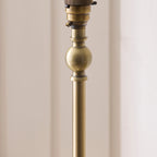 125454 Jericho Floor Lamp Brass