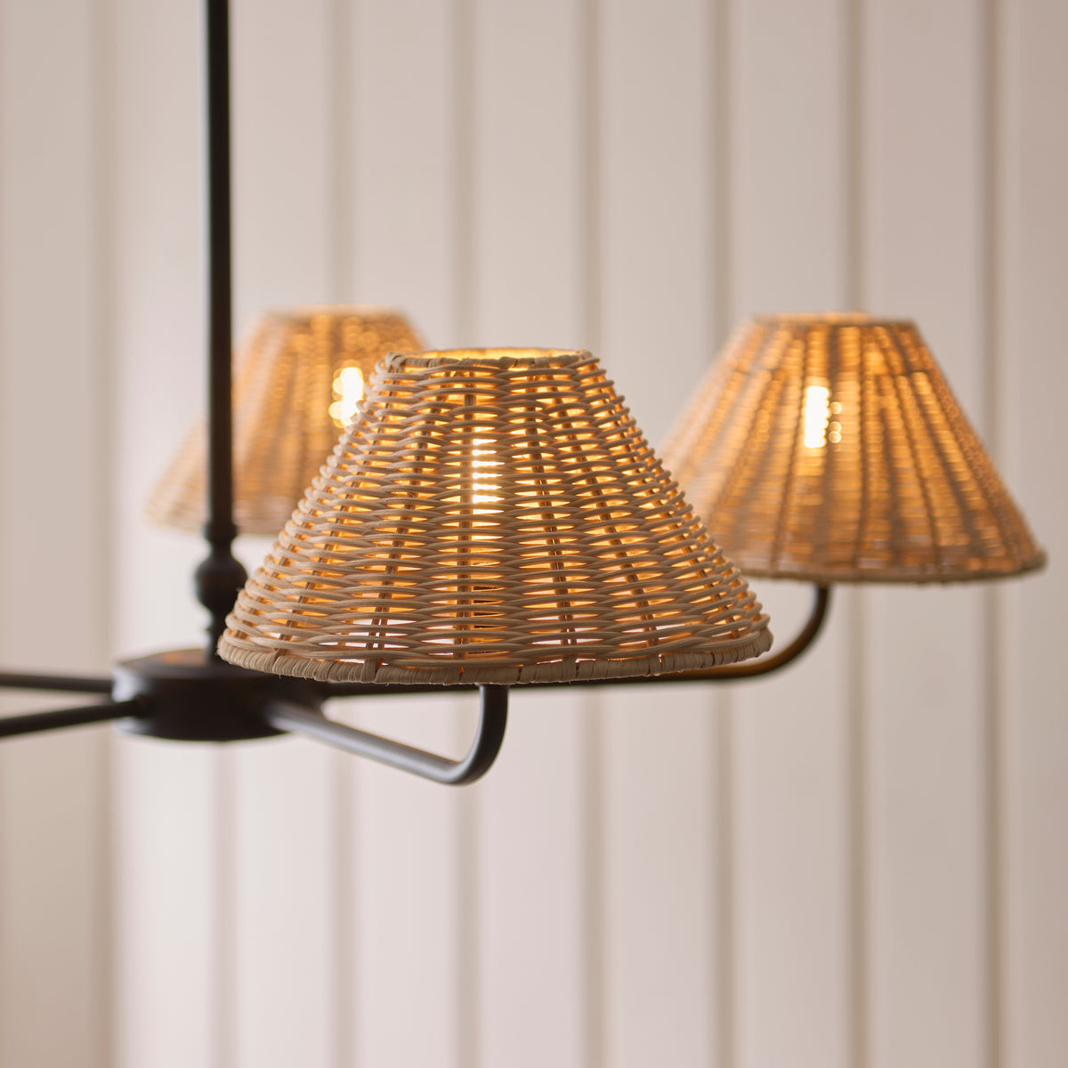 125455 Jericho 5 Light Pendant Black