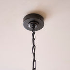 125455 Jericho 5 Light Pendant Black