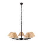125455 Jericho 5 Light Pendant Black