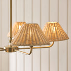 125456 Jericho 5 Light Pendant Brass
