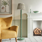 125461 Higgledy & Leaf 35cm Floor Lamp Green