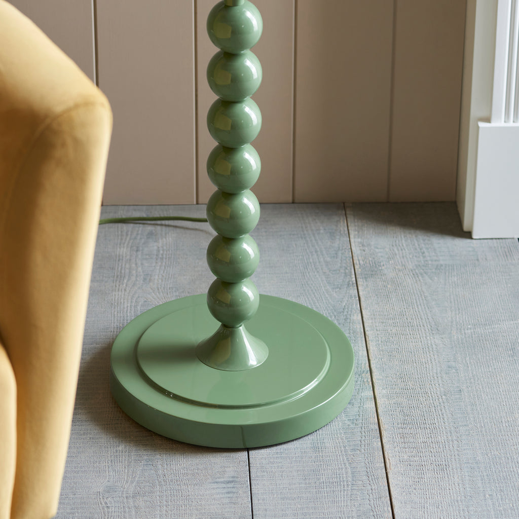 125461 Higgledy & Leaf 35cm Floor Lamp Green