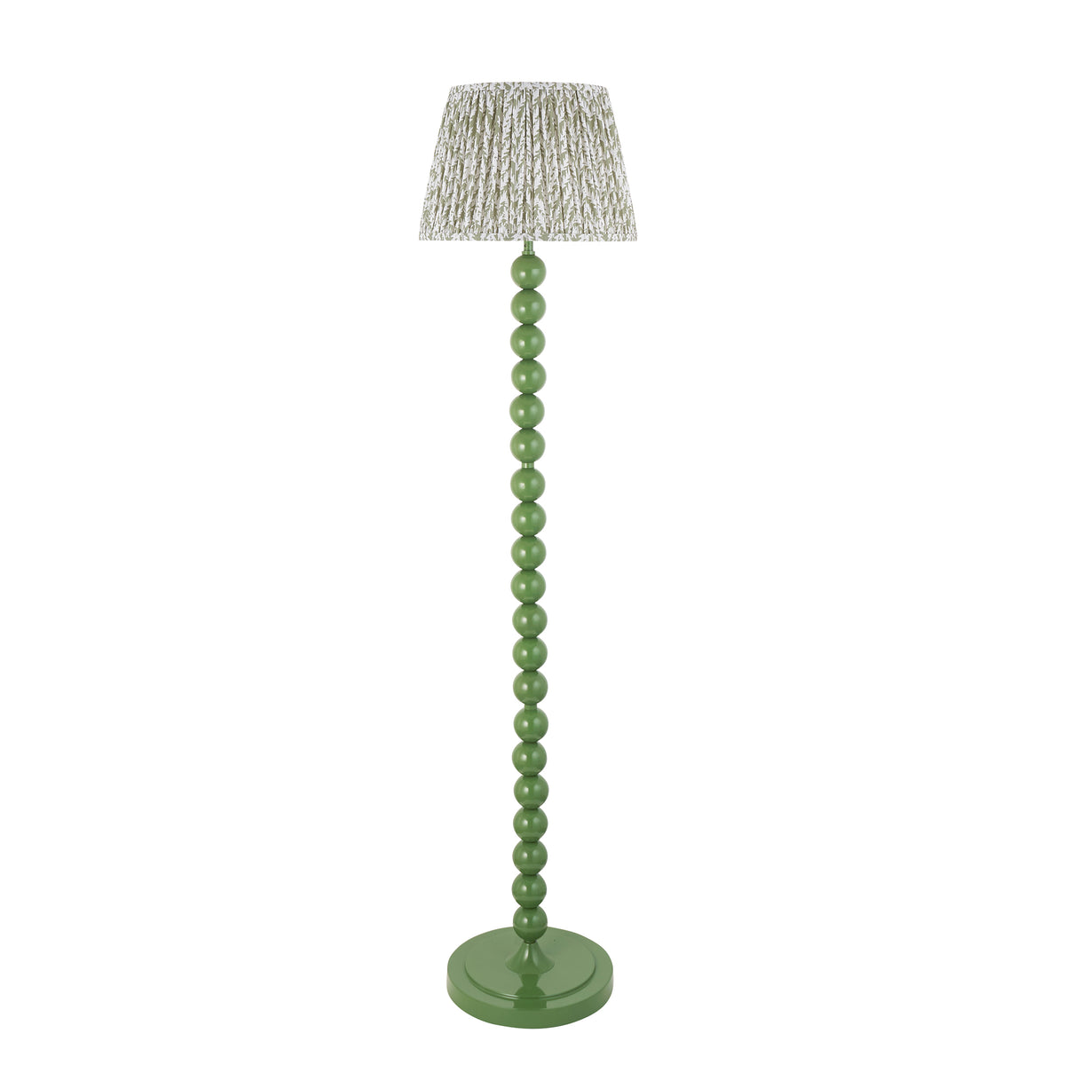 125461 Higgledy & Leaf 35cm Floor Lamp Green