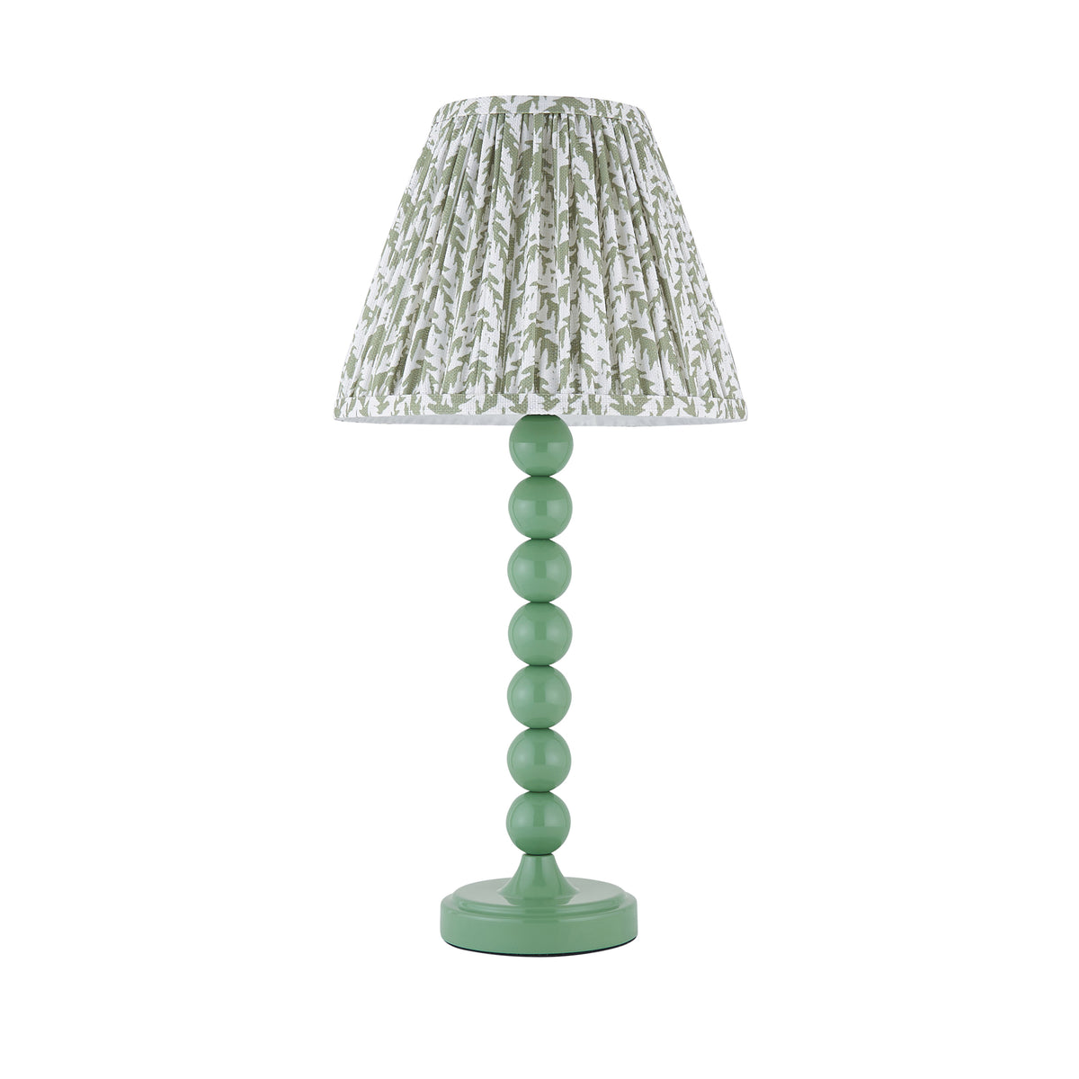 125464 Higgledy & Leaf 25cm Table Lamp Green