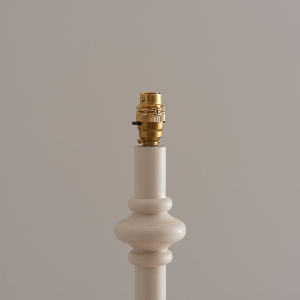125491 Carnaby & Leaf 35cm Floor Lamp White Green