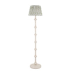 125491 Carnaby & Leaf 35cm Floor Lamp White Green