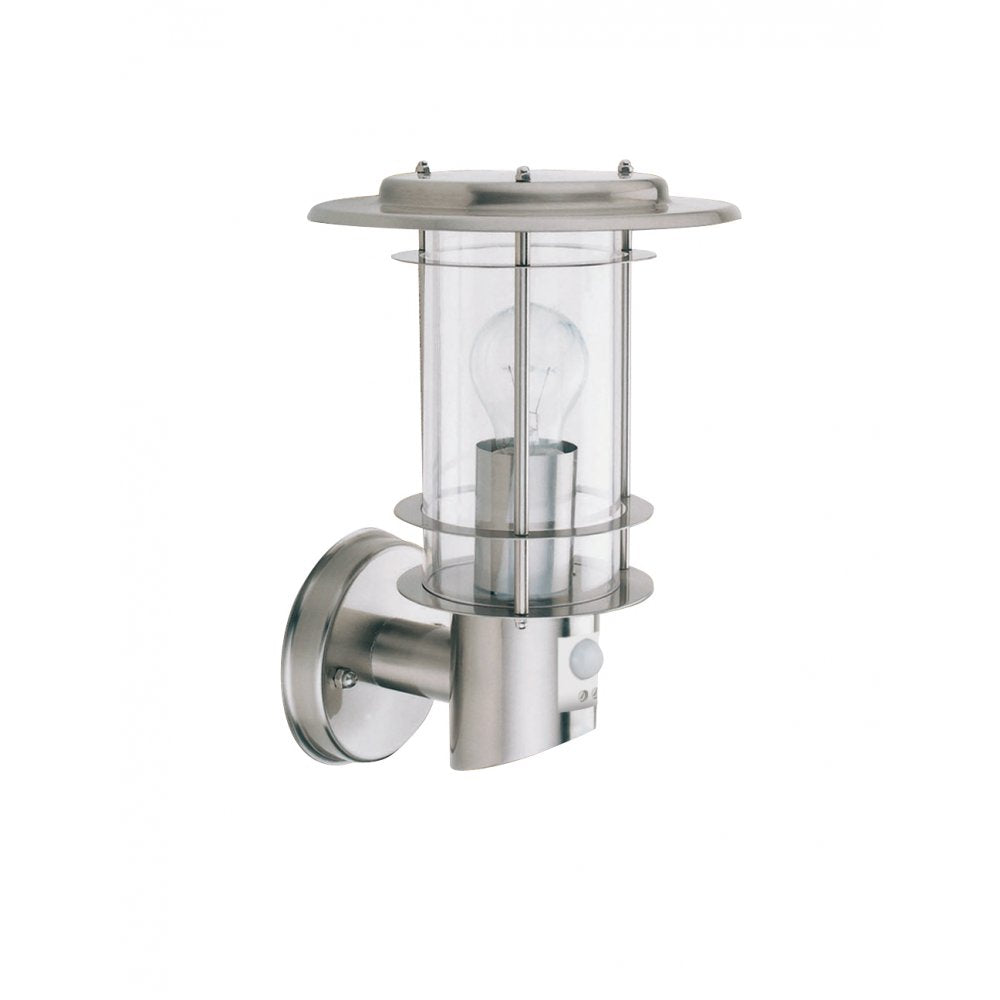 6211 Outdoor & Porch Wall Light Stainless Steel Cw Sensor
