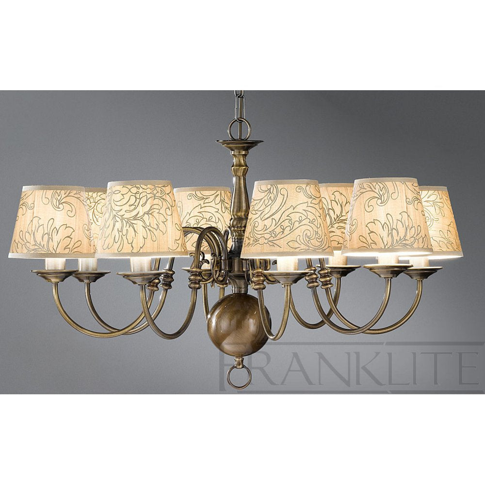 PE7938 Halle 8 Light Pendant Bronze