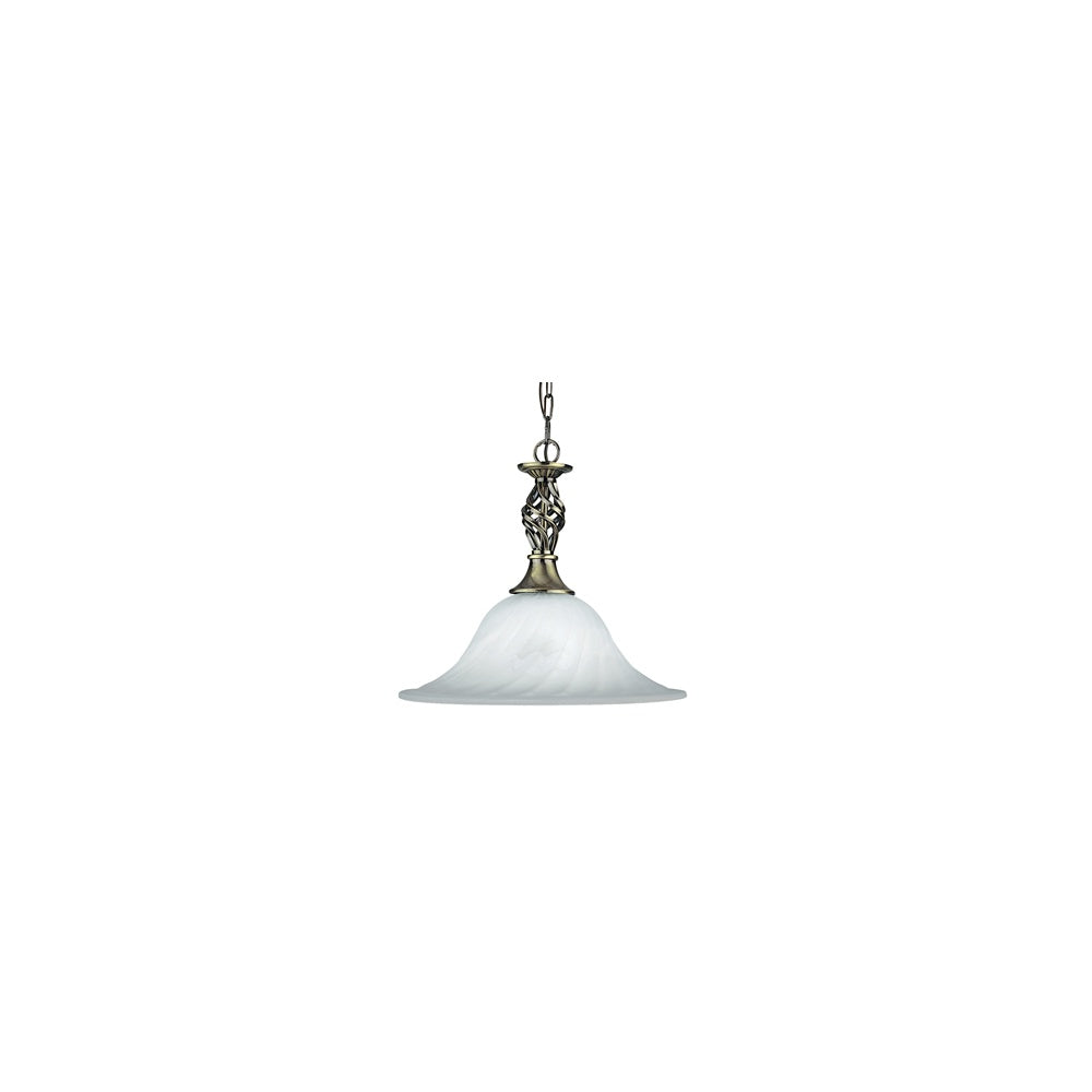 4581-14AB Cameroon Marble Gls Pendant Cw Ab Susp