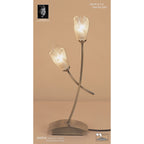 M0182AB Pietra Table Lamp 2 Light G9 Antique Brass
