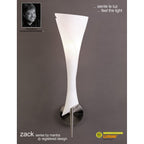 M0773 Zack Wall Lamp 1 Light E14 Satin Nickel