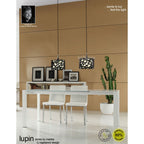 M1350 Lupin Linear Pendant 2 Light E27 Line Gloss Black/White Acrylic/Polished Chrome