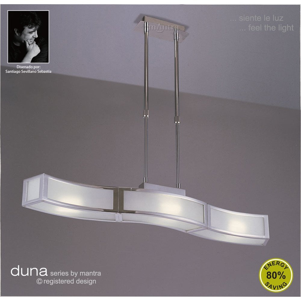 Duna M8387 telescopic pendant 3 light (SD)