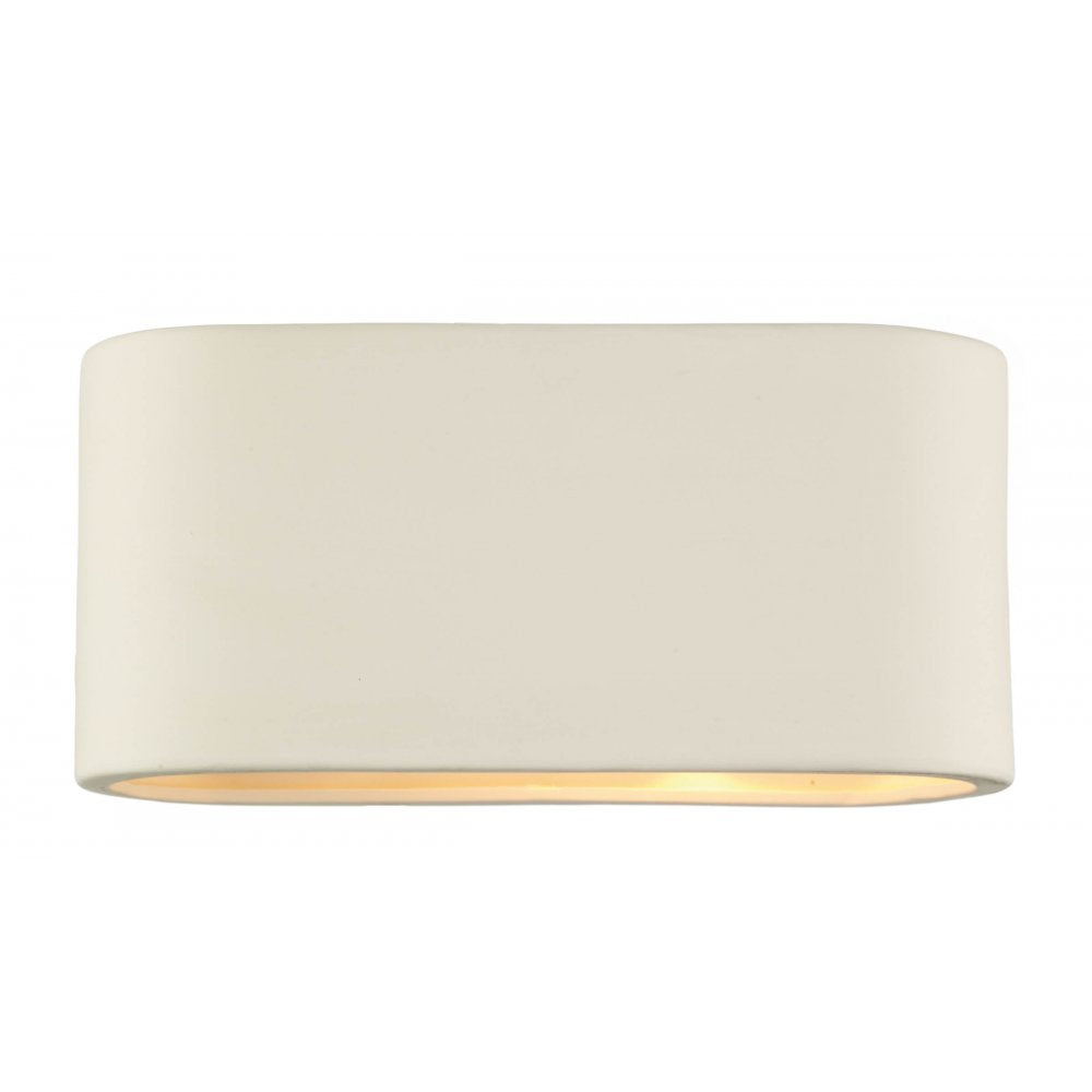 Dar AXT372 Axton Ceramic Wall Light Large