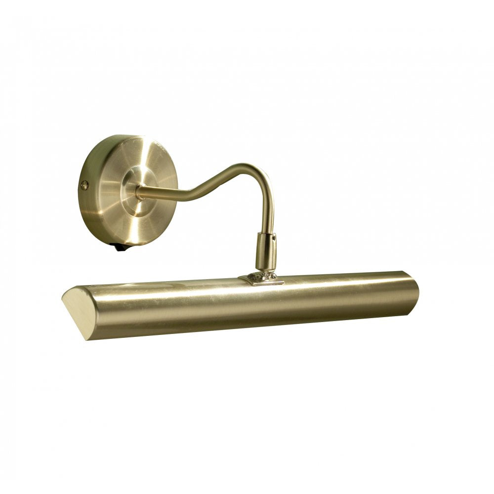 Dar ONE6741 Onedin Picture Light Sat Brass