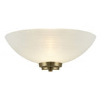 WELLES-1WBAB 1 Light Wall Light In Antique Brass