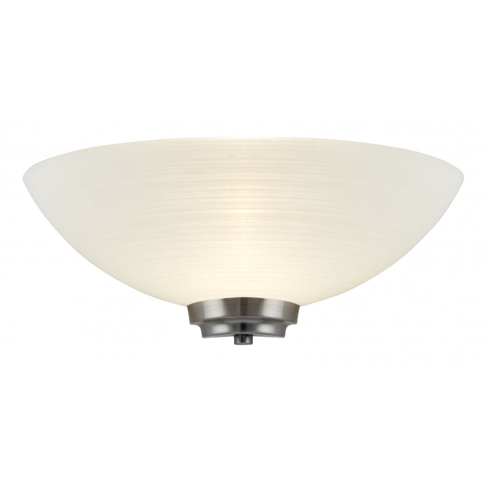 WELLES-1WBSC 1 Light Wall Light In Satin Chrome (S)