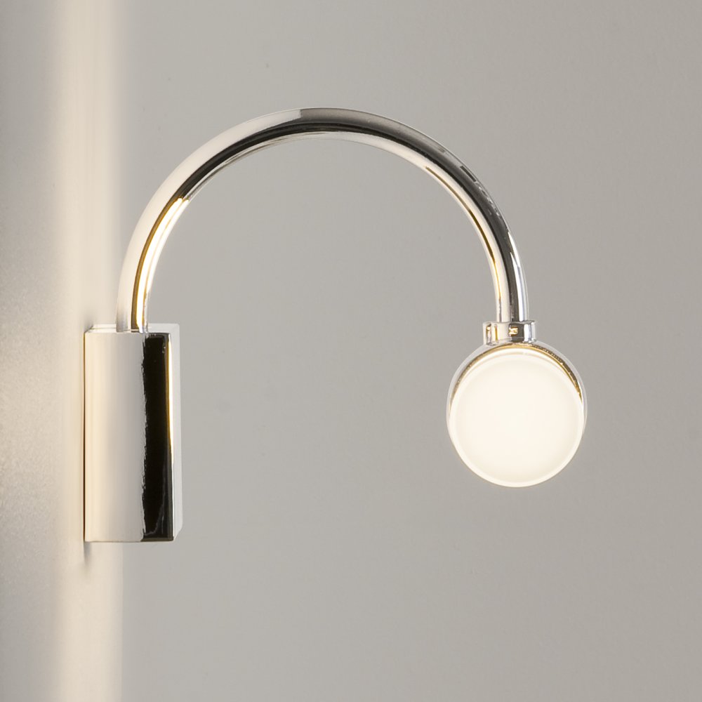 1044001 Dayton Bathroom Wall Light Polished Chrome