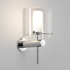 1049001 Arezzo Wall Bathroom Wall Light Polished Chrome (S)