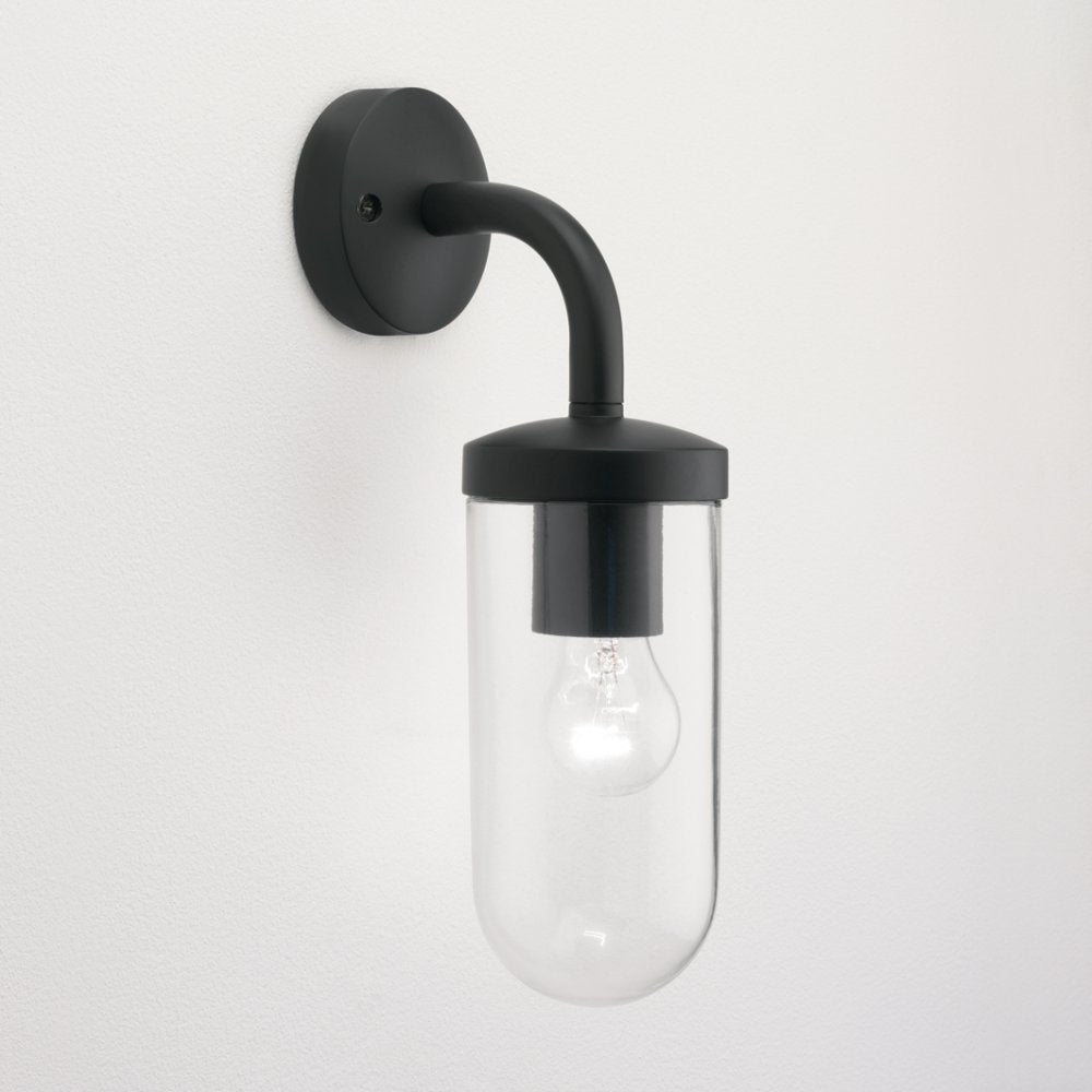 1193004 Tressino Outdoor Wall Light Textured Black