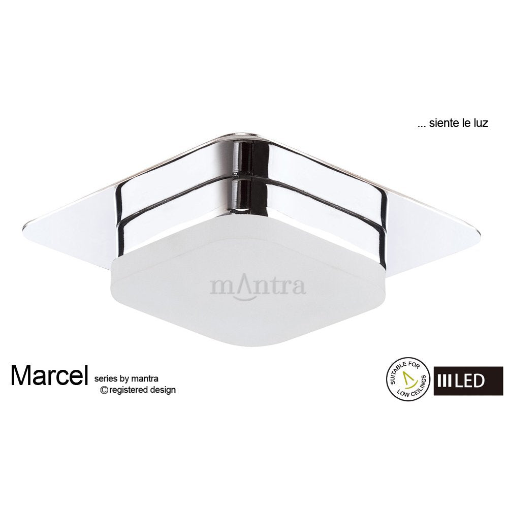 M8132 Kazz Ceiling 38cm Round 4 Light Black
